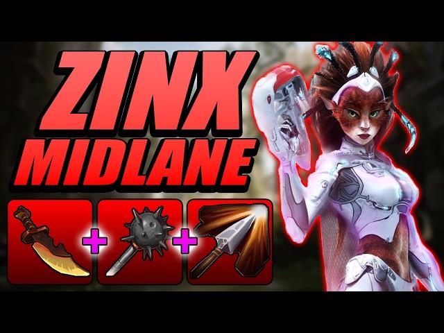 Doing It All With Zinx Midlane - Predecessor Gameplay