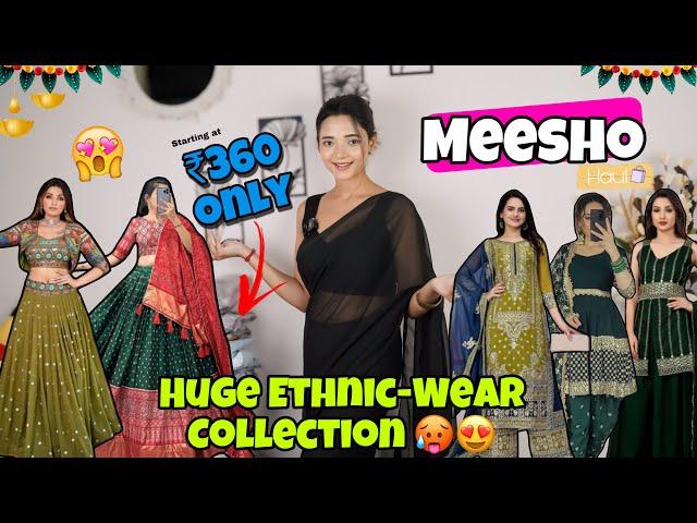 Meesho Trendy Ethnic wear🪔|Starting At ₹360 only|Navratri Day2 #navratri #meesho #festivehaul