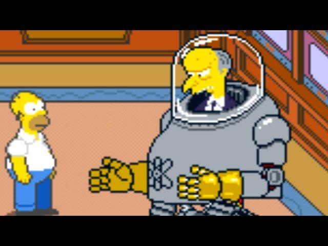 Simpsons (Arcade) All Bosses (No Damage)