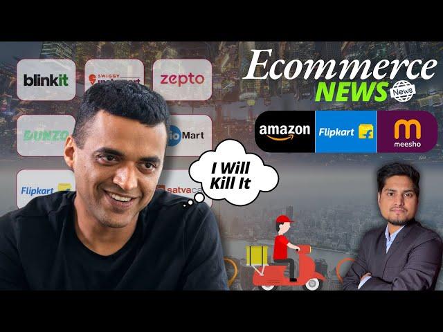 Top Ecommerce NEWS; Updates Seller Panel Flipkart Amazon Meesho Quick Commerce & Festive Sales