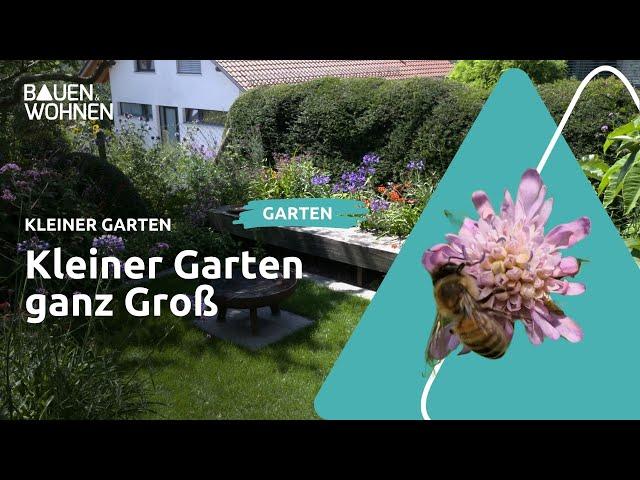 Gartentipps: kleinen Garten gestalten I BAUEN & WOHNEN