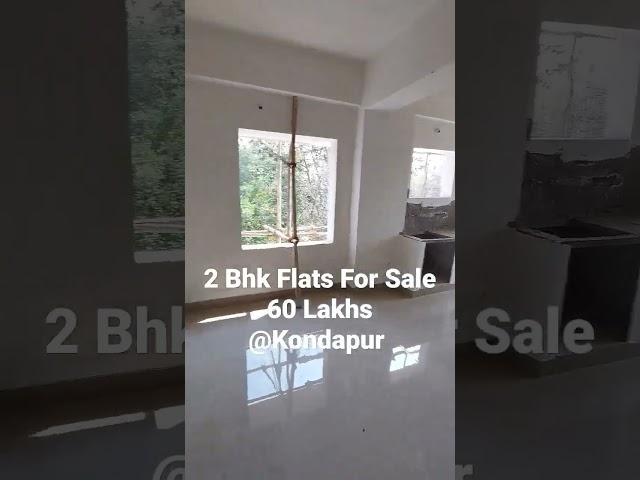 Brand New 2 Bhk Flats For Sale #kondapur #hyderabad