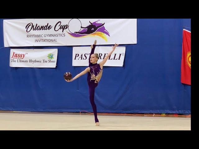 Rhythmic Gymnastics Orlando Cup 2020 - Ball, level 9