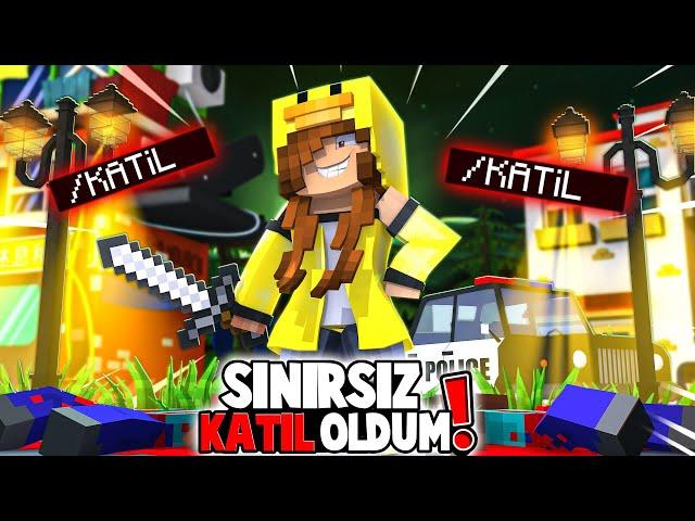 SINIRSIZ KEZ KATİL OLDUM ! SONOYUNCU PREMIUMSUZ MINECRAFT