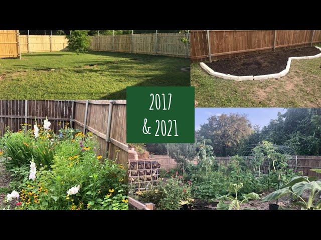 Our 4 Year North Texas Permaculture Gardening Transformation