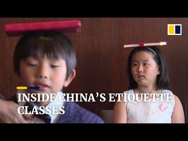 Chinese parents pay for costly etiquette classes to cultivate ‘perfect’ child