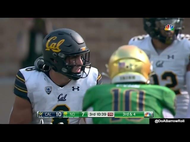 Notre Dame OL/Offense vs California Defense (2022)