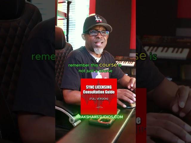 This course will get you THOUSANDS of sync placements #youtubeshorts #synclicensing #syncplacements