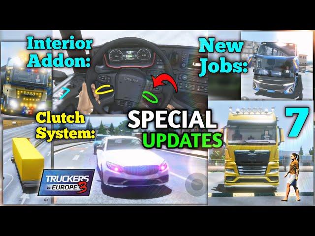 7 New Features - Special Update is Out for Truckers of Europe 3  | Truck Gameplay