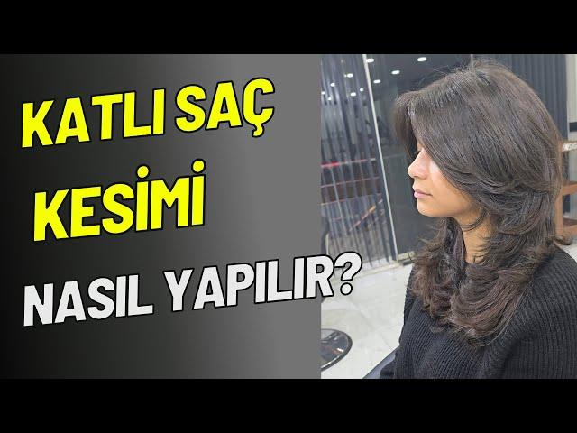 Serkan Karayılan Kuaför Canlı Yayını: Perde Kahkül ve Katlı Saç Kesimi Tasarımı