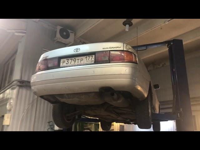 Замена выхлопной системы Toyota camry