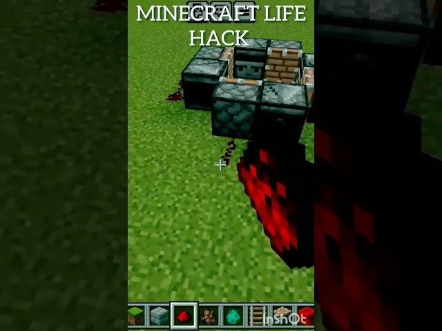 MINECRAFT|| LIFE HACK| #shorts @gaming shubham