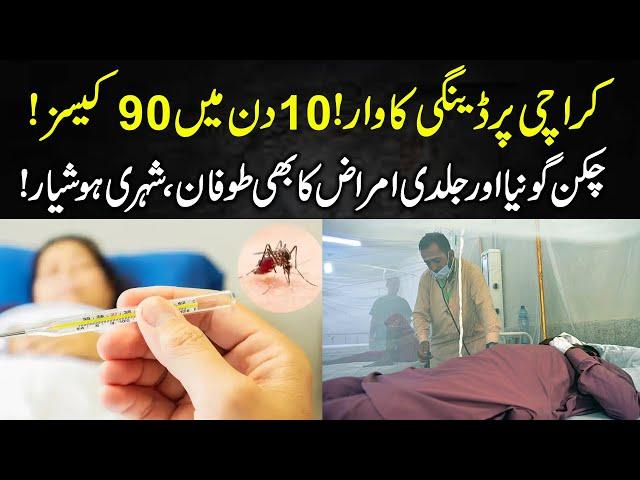 Karachi Par Dengi Ka War 10 Din 90 Cases | @Haqpakistantrend