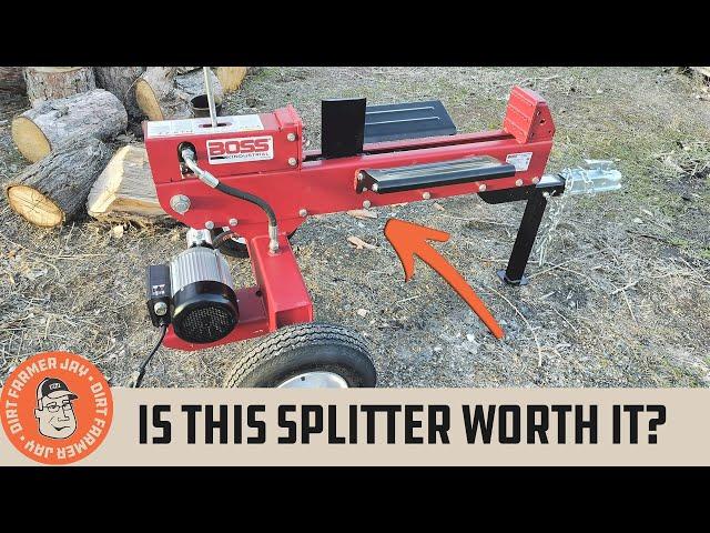 How Good is the Boss® ED16T21 Dual Action Electric Log Splitter?