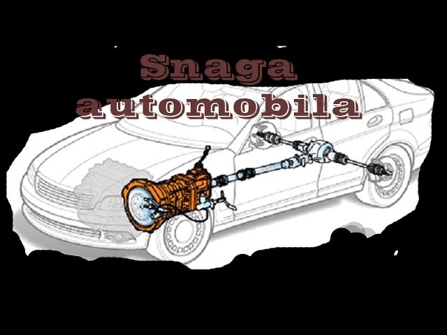 Snaga automobila - Kako se prenosi - transmisija