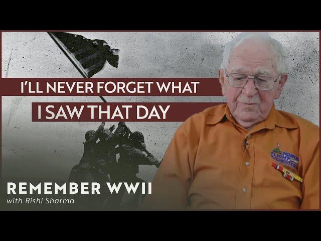 Hear The Story Of Iwo Jima From A US Sailor Who Was There | Remember WWII with Rishi Sharma