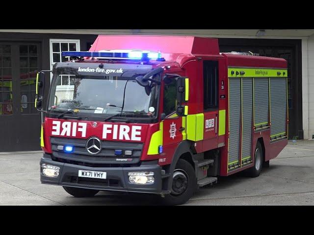 [London] Police, Fire, Ambulance - Emergency vehicles responding