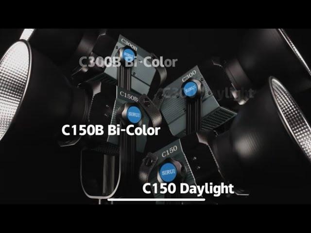 SIRUI Blaze Series 150W 300W Bi-Color/ Daylight LED Monolight is here!