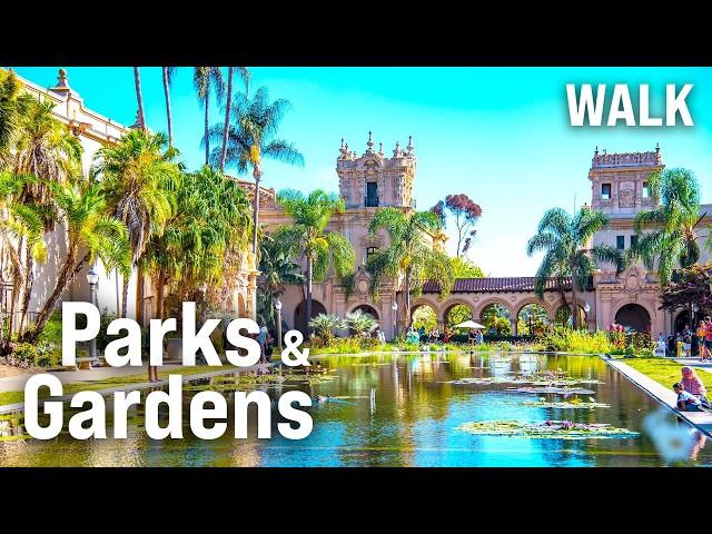 Explore the Most Stunning City Parks And Gardens | Immersive 4K Walking Tour with Subtitles