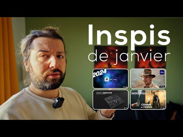 Les Inspis de Janvier ! - Curation vidéo Janvier 2024