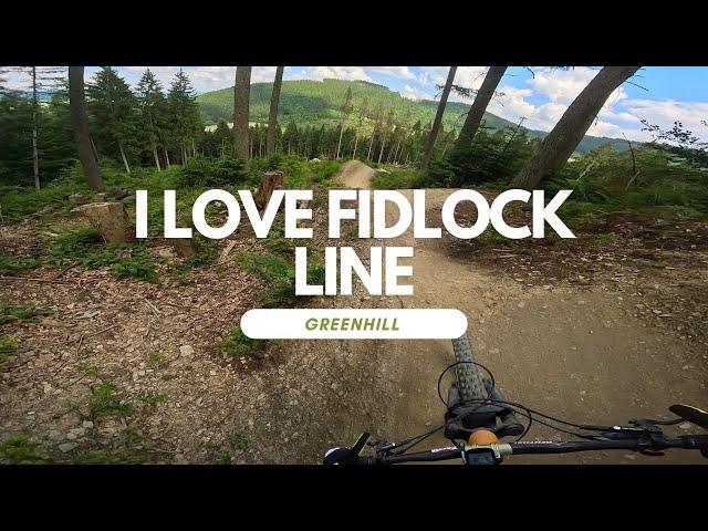 I Love Fidlock Line (Jukebox) Black Bikepark Greenhill POV RAW