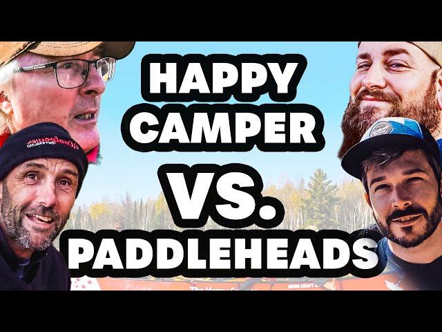 Happy Camper & Speedo Man VS Paddleheads in 2-day fish-off on crown land!