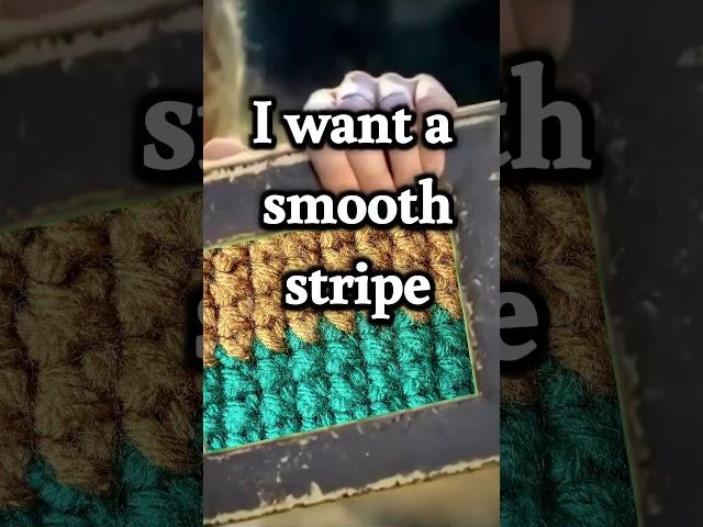 Split Stitch: Make Cleaner Stripes #amigurumi #amigurumiforbeginners #tutorialamigurumi