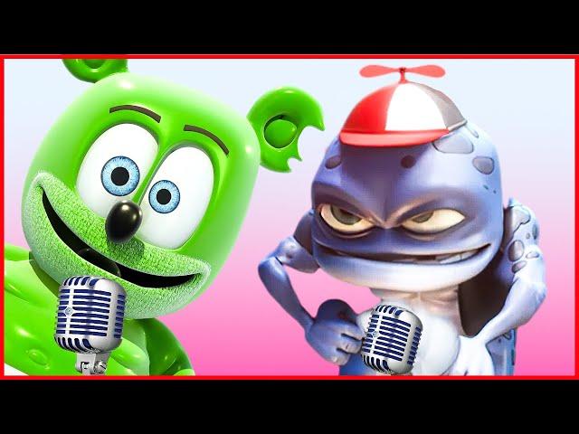 Crazy Frog - Axel F (Director's Cut) - Gummy Bear Meme Song  (COVER)