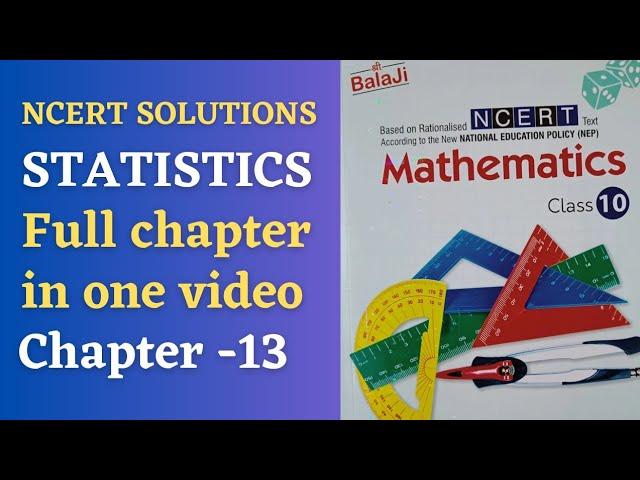 class 10/ Statistics /full chapter/mathematics/one shot video/quick revision /chapter 14