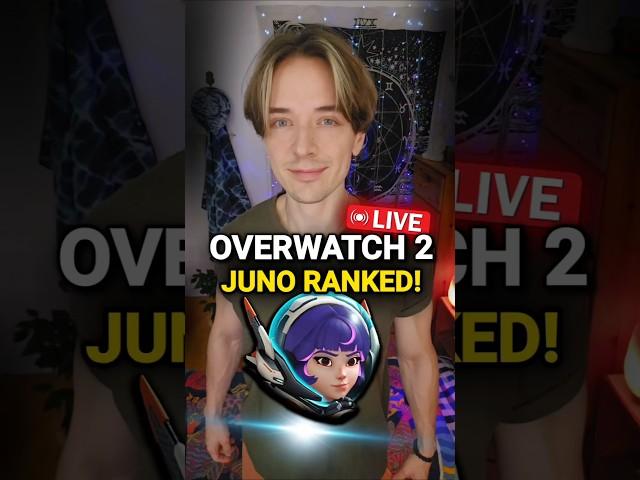 LIVE  Streaming Overwatch 2 Juno Competitive NOW! ️ twitch.tv/icyvolk #ow2 #overwatch2 #juno