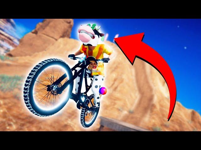 I GOT THE NEW SECRET LUX BIKE! (Descenders)