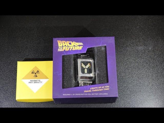 Flux Capacitor Watch By: Thnk Geek Back to the Future :UnBoxing