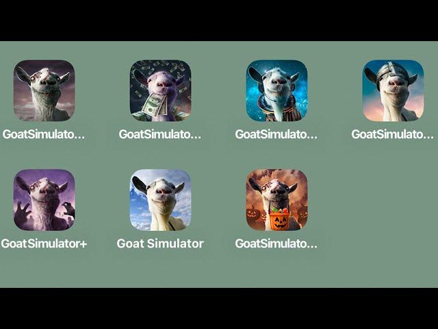 Goat Simulator +,Goat Simulator Goatz: Trick or Bleat,Goatville,Waste of Space,MMO Simulator