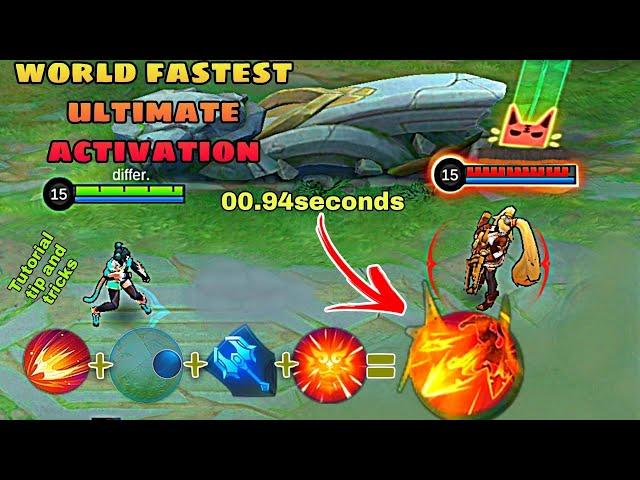 wanwan tutorial fastest|easiest way to activate ultimate |2022 mlbb