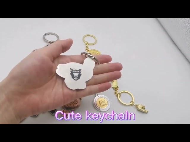 Custom Metal Keyrings Keychain Manufacturer Key Chain Ring Custom Logo For Keychain