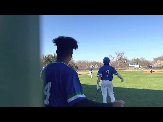 Reed Hayes bases clearing double (sitting on curve)