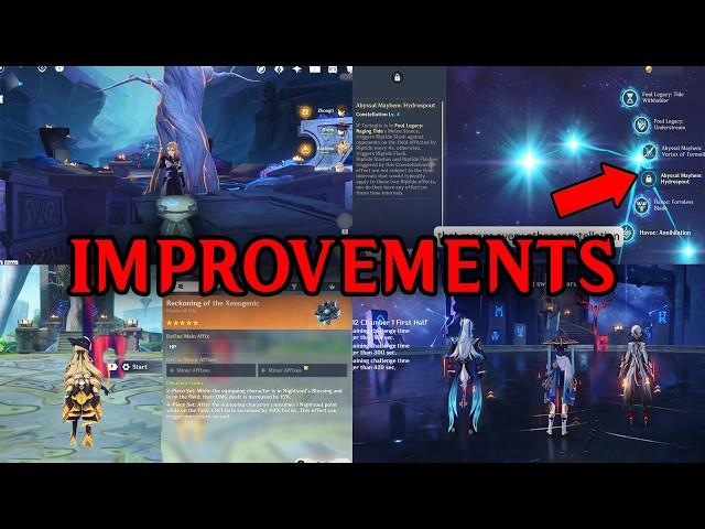 SHOULD THESE FIVE IMPROVEMENTS BE ADDED IN THE FUTURE - Genshin Impact