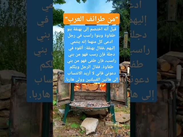 قصة الانتساب المستحيل بين بني راسب وبني الطفاوة#نوادر_العرب #طرائف_العرب