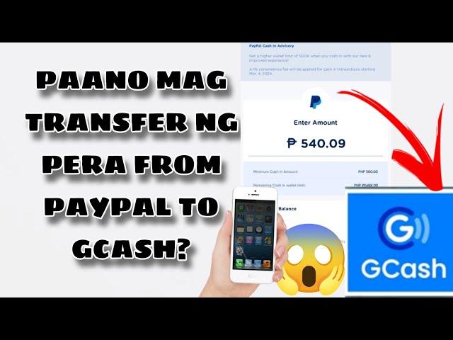 Paano mag transfer ng pera from PayPal to gcash? Full guide tutorial 2024