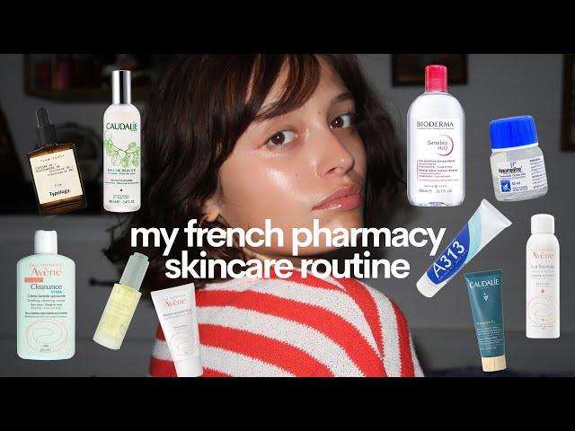 Evening French Pharmacy Skincare Routine