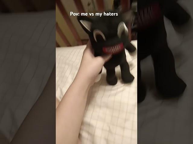 Me vs My haters #shorts #mevshaters #haters #versus #fight #plush #battle #plushplexproductions