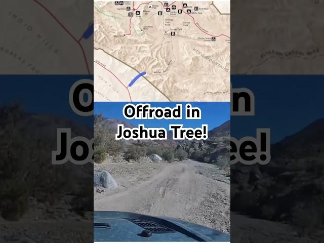 Joshua Tree National Park Offroad!