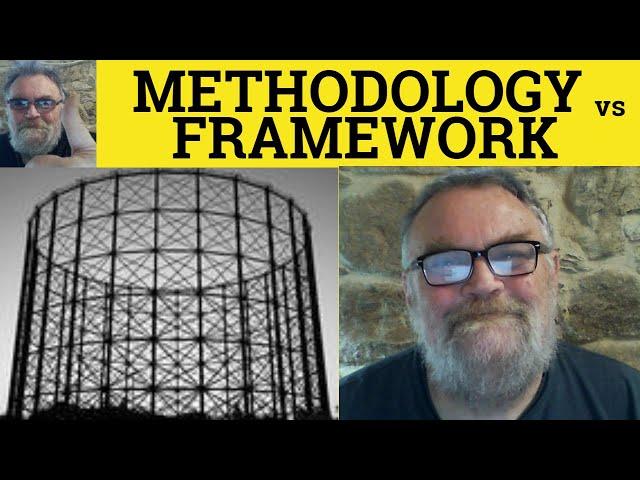  Methodology vs Framework - Framework or Methodology - Framework Meaning - Methodology Definition