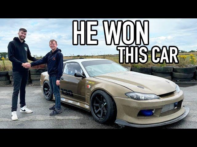 Can the WINNER of the 1000BHP S15 LEARN to DRIFT in ONE DAY?