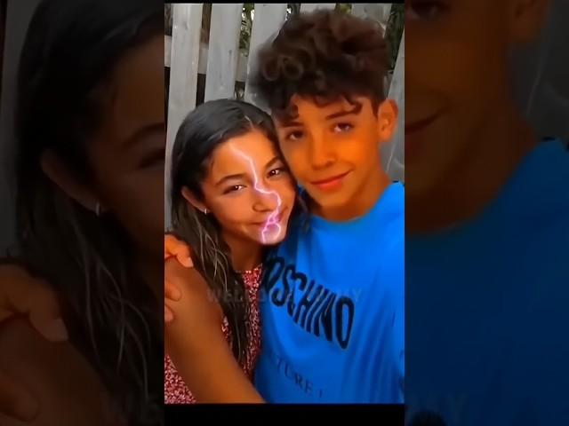 Cristiano Ronaldo jr e Delfina suarez  wait for Ronaldo