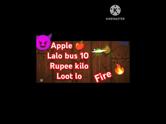 FRUIT NINJA #4.#viral #youtubeshorts #gaming #apple