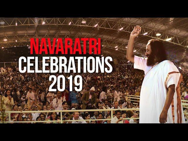 Navratri 2019 Celebrations With Gurudev Sri Sri Ravi Shankar | The Art of Living