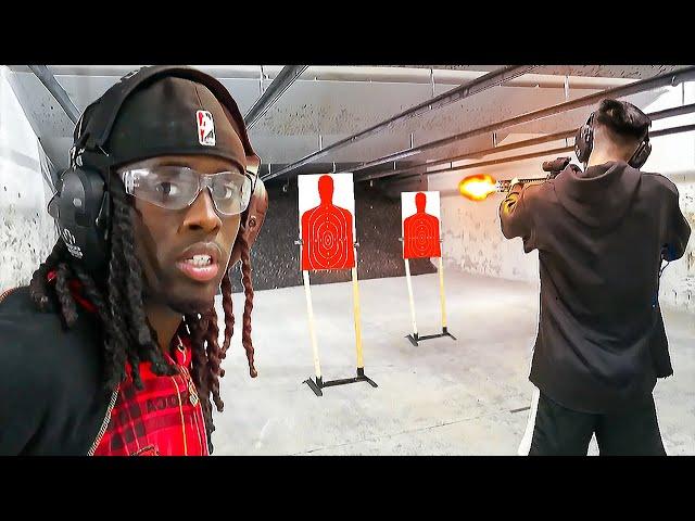 I Took Ray To A Shooting Range!