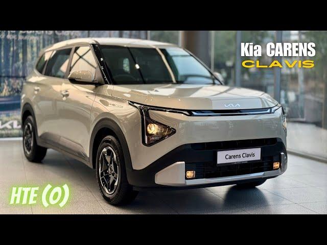 New Kia Carens Clavis 2025 ️ HTE (O) - 2nd Base Model | New Silver Colour - Detailed Review!