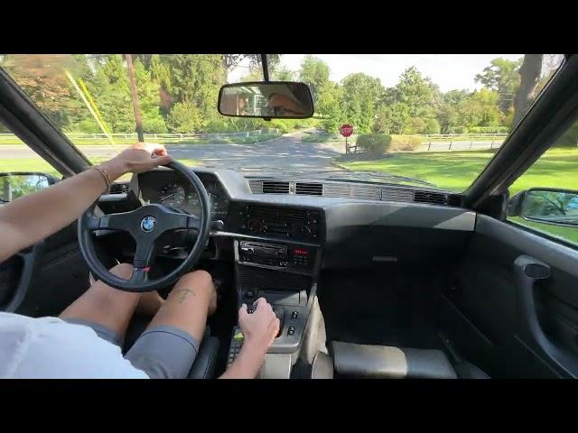 1986 BMW M635CSi (E24) - Suburban Ride Uncut